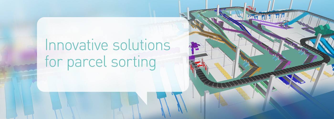 Solystic - Parcel sorting hubs - Innovative solutions for parcel sorting