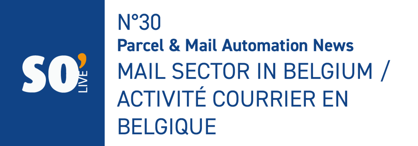 SO'Live n°30 - Mail sector in Belgium