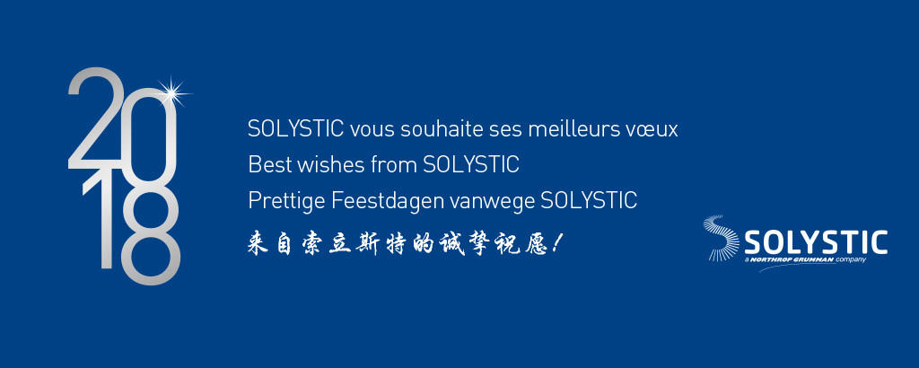 Solystic vous souhaite ses meilleurs voeux